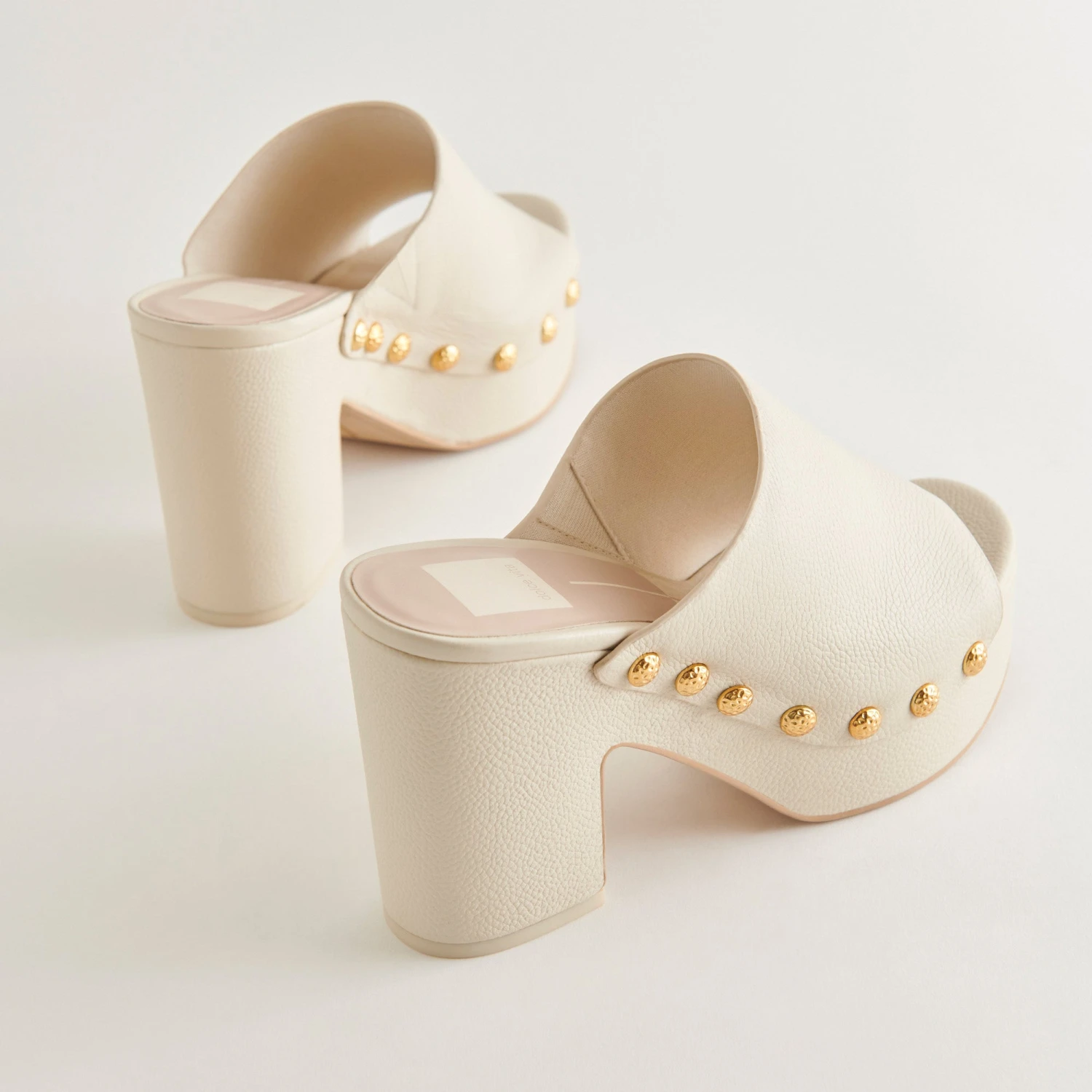 Dolce Vita EMOL HEELS OFF WHITE LEATHER - Image 6