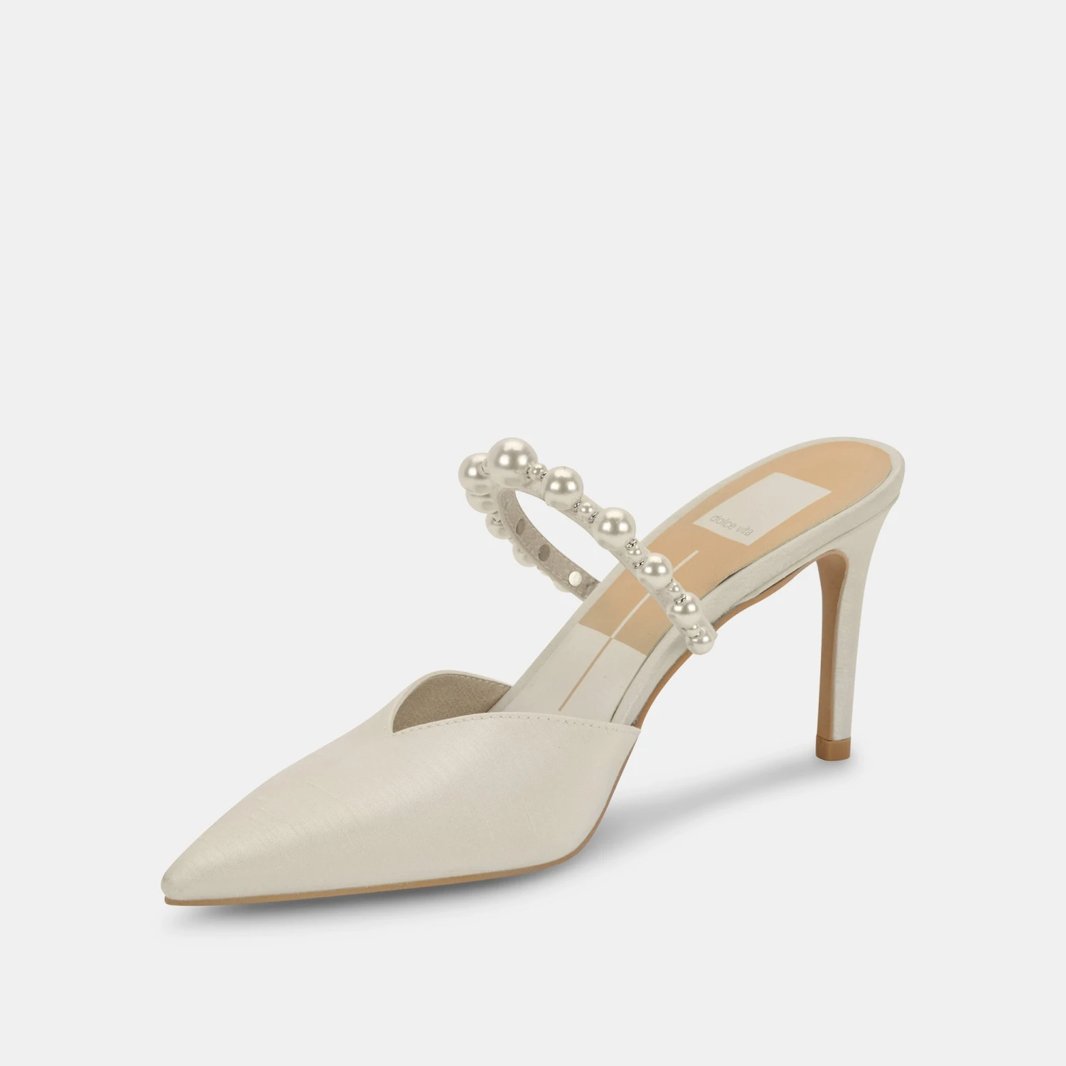KANIKA PEARL HEELS VANILLA SILK - Image 6