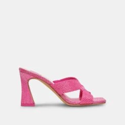 NITRO HEELS ORCHID RAFFIA