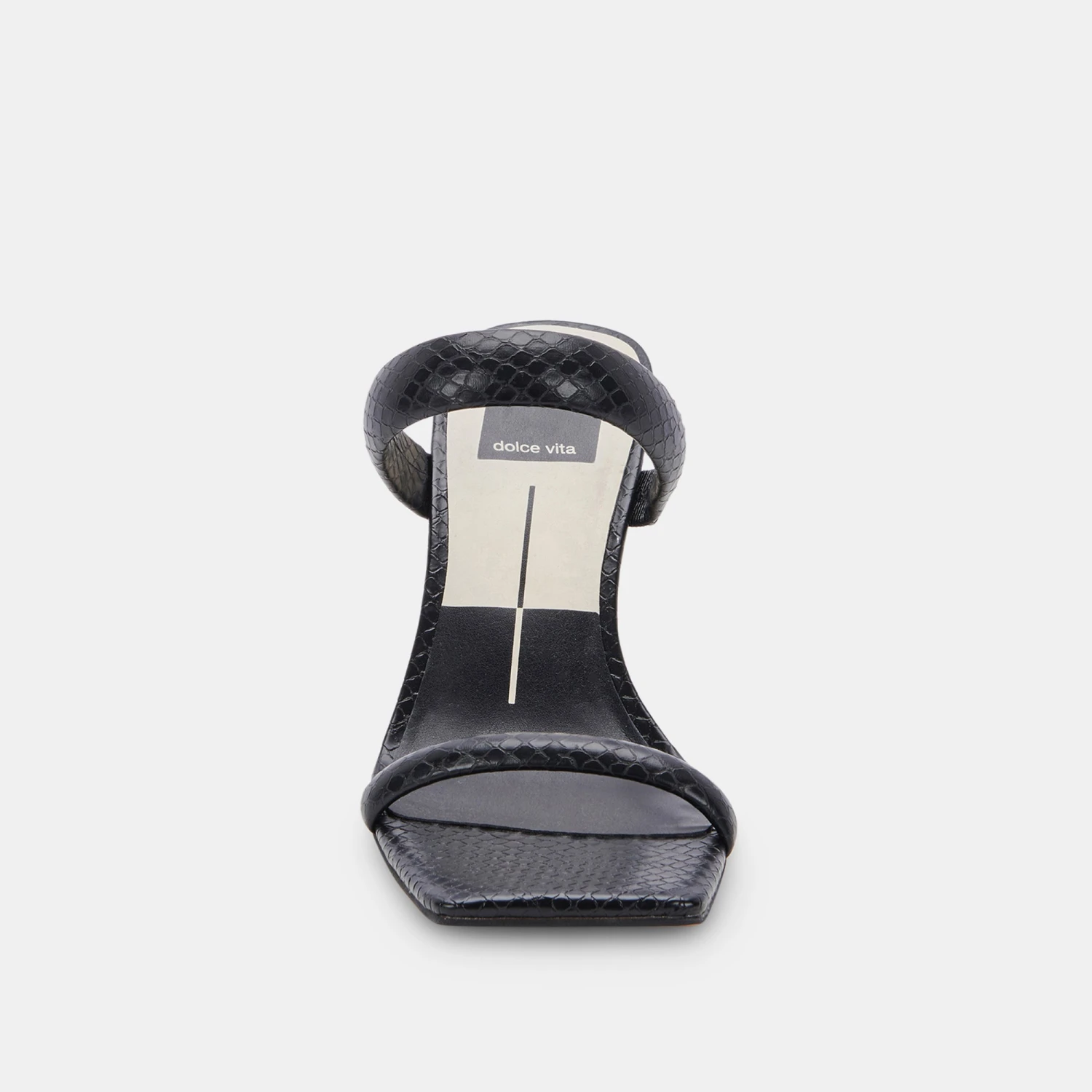 NOVAH HEELS BLACK EMBOSSED STELLA - Image 8