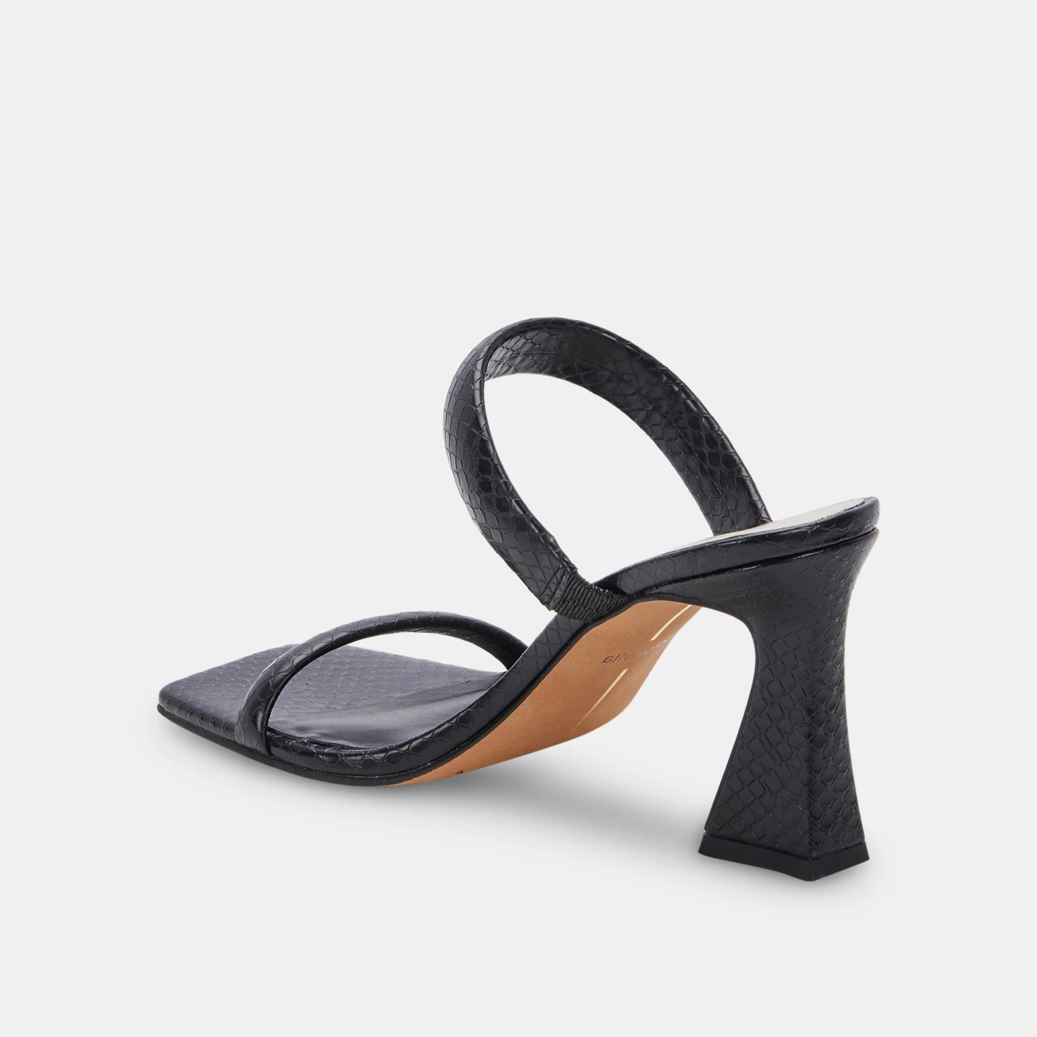 NOVAH HEELS BLACK EMBOSSED STELLA - Image 7