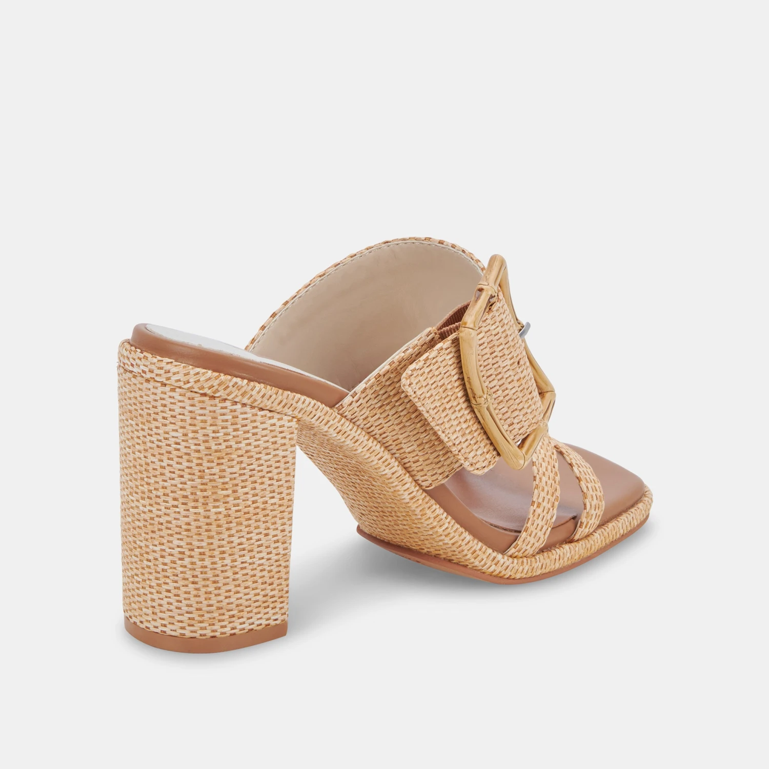 ONNIE HEELS WARM NATURAL RAFFIA - Image 4