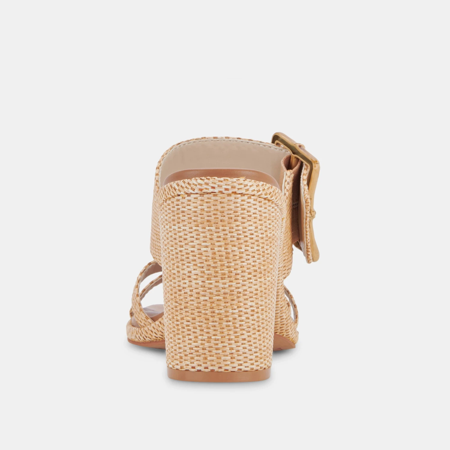 ONNIE HEELS WARM NATURAL RAFFIA - Image 8