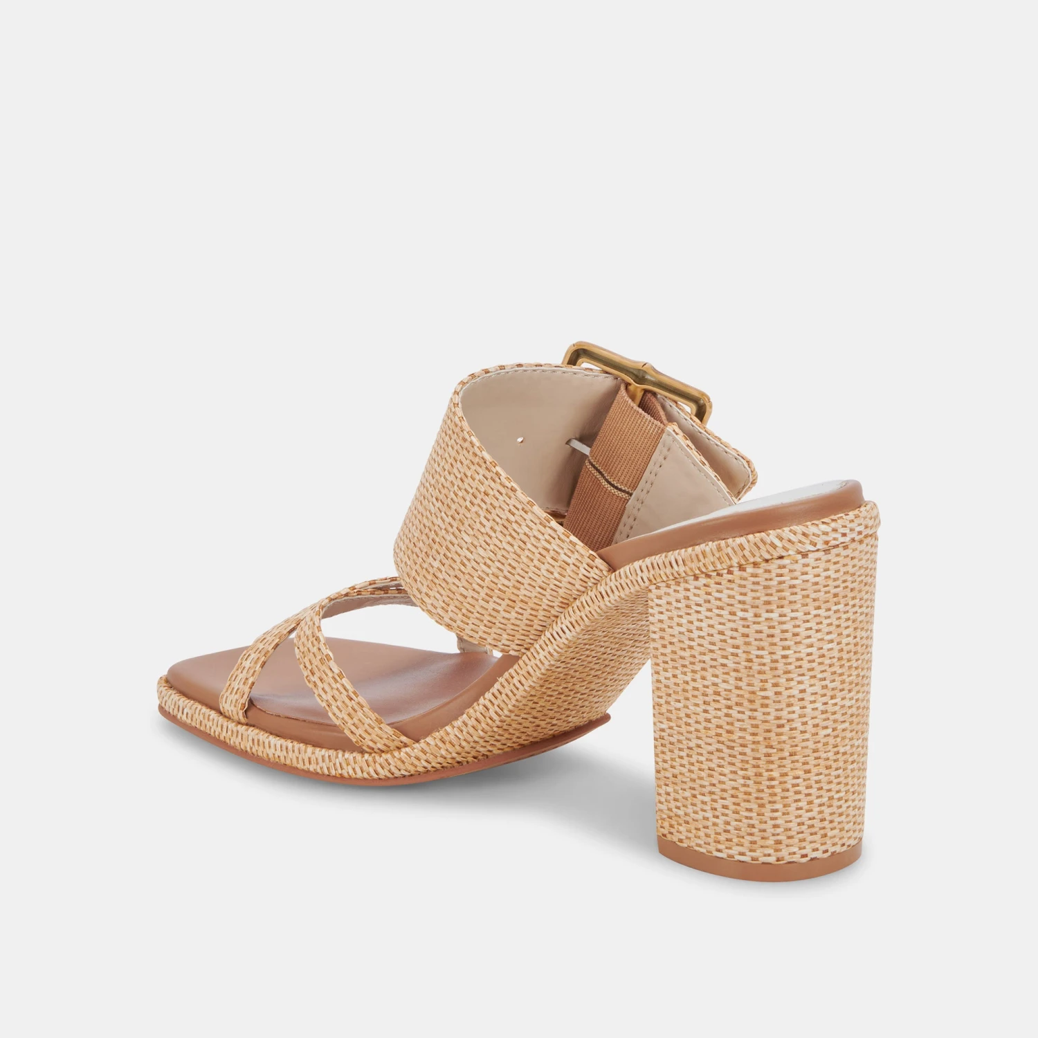 ONNIE HEELS WARM NATURAL RAFFIA - Image 6