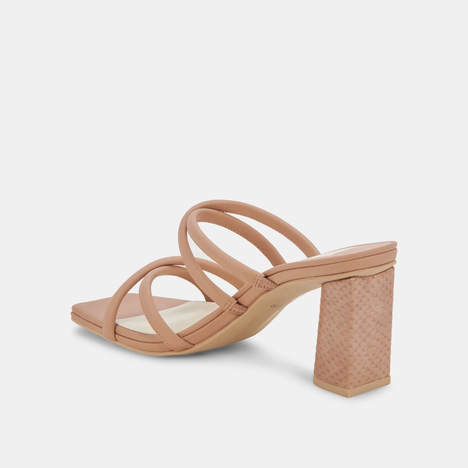 PATSI WIDE HEELS CAFE LEATHER - Image 5