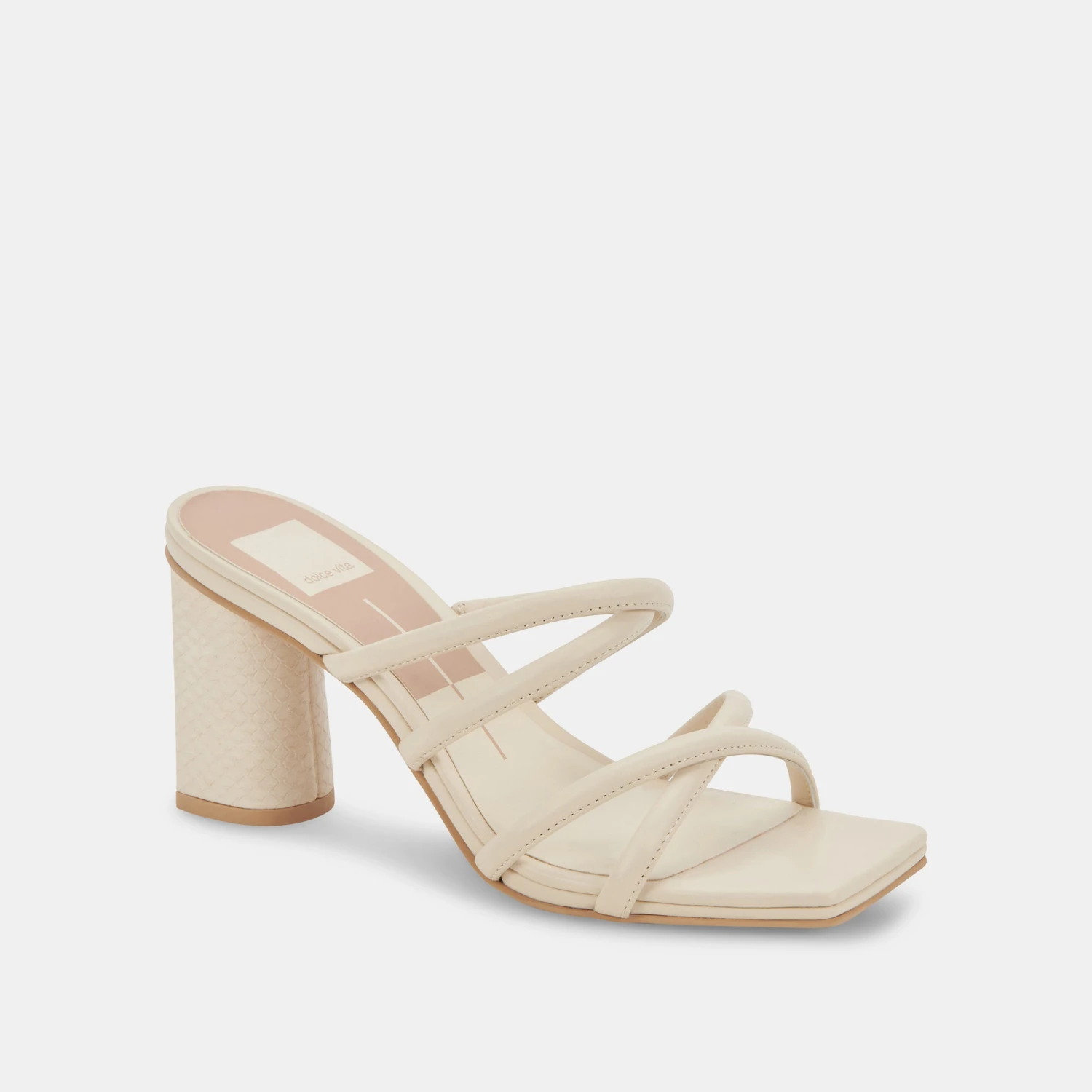 PATSI HEELS IVORY LEATHER - Image 2