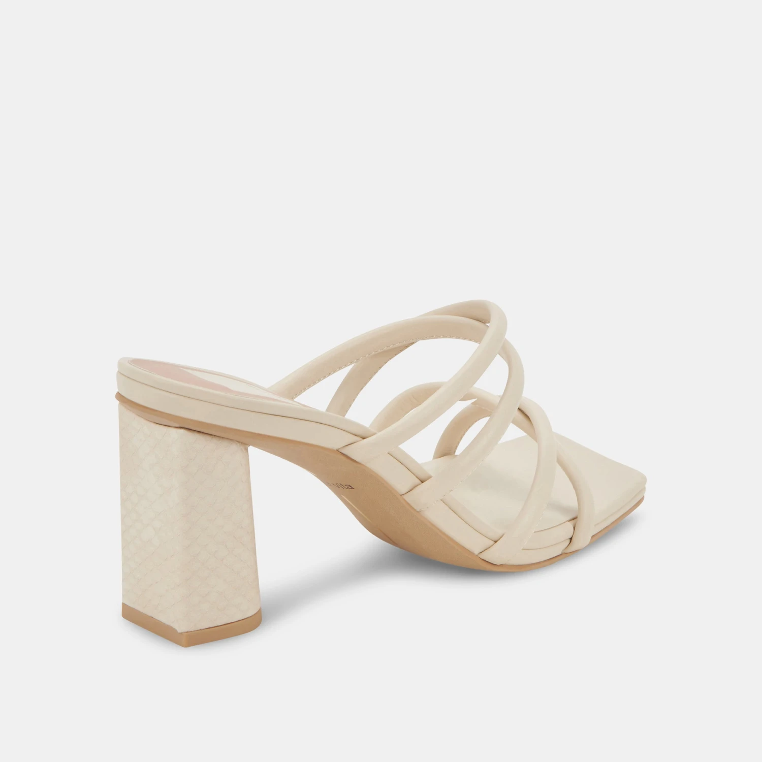 PATSI HEELS IVORY LEATHER - Image 3