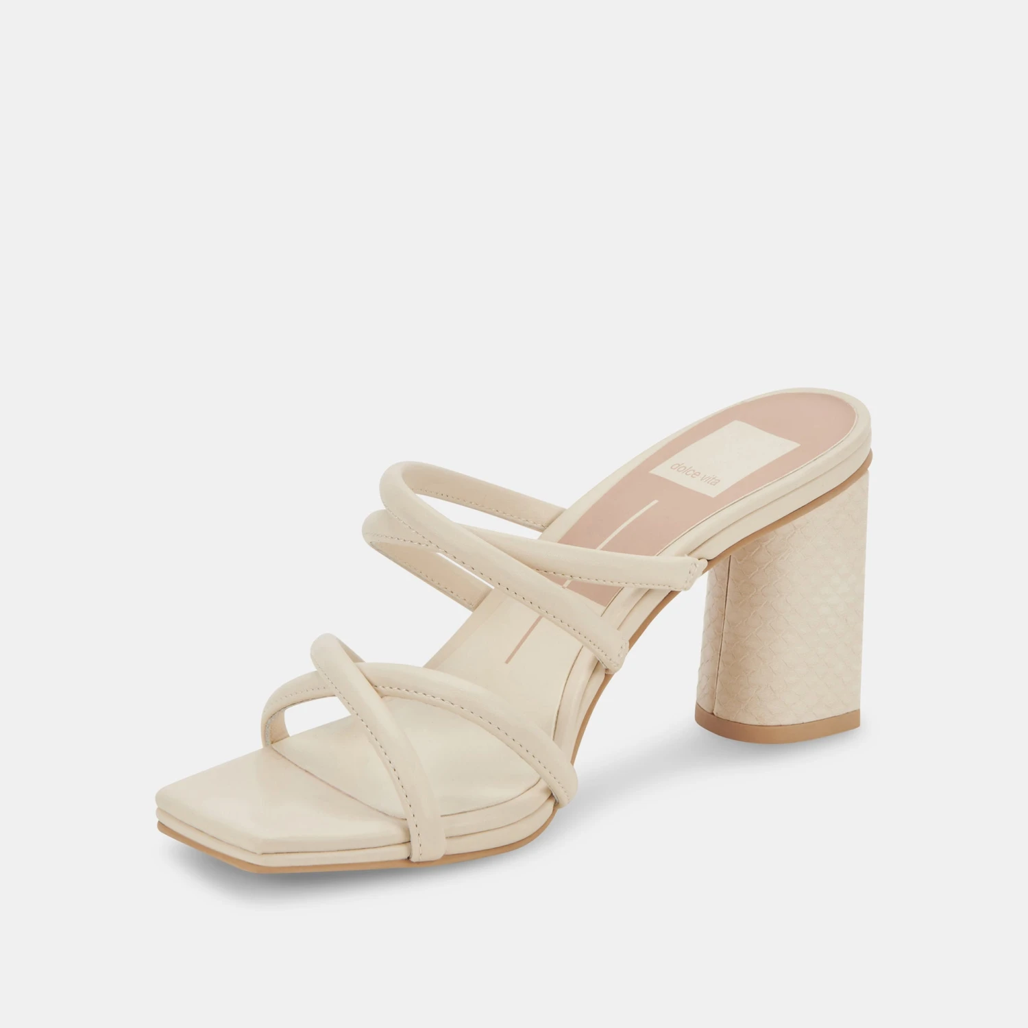 PATSI HEELS IVORY LEATHER - Image 4