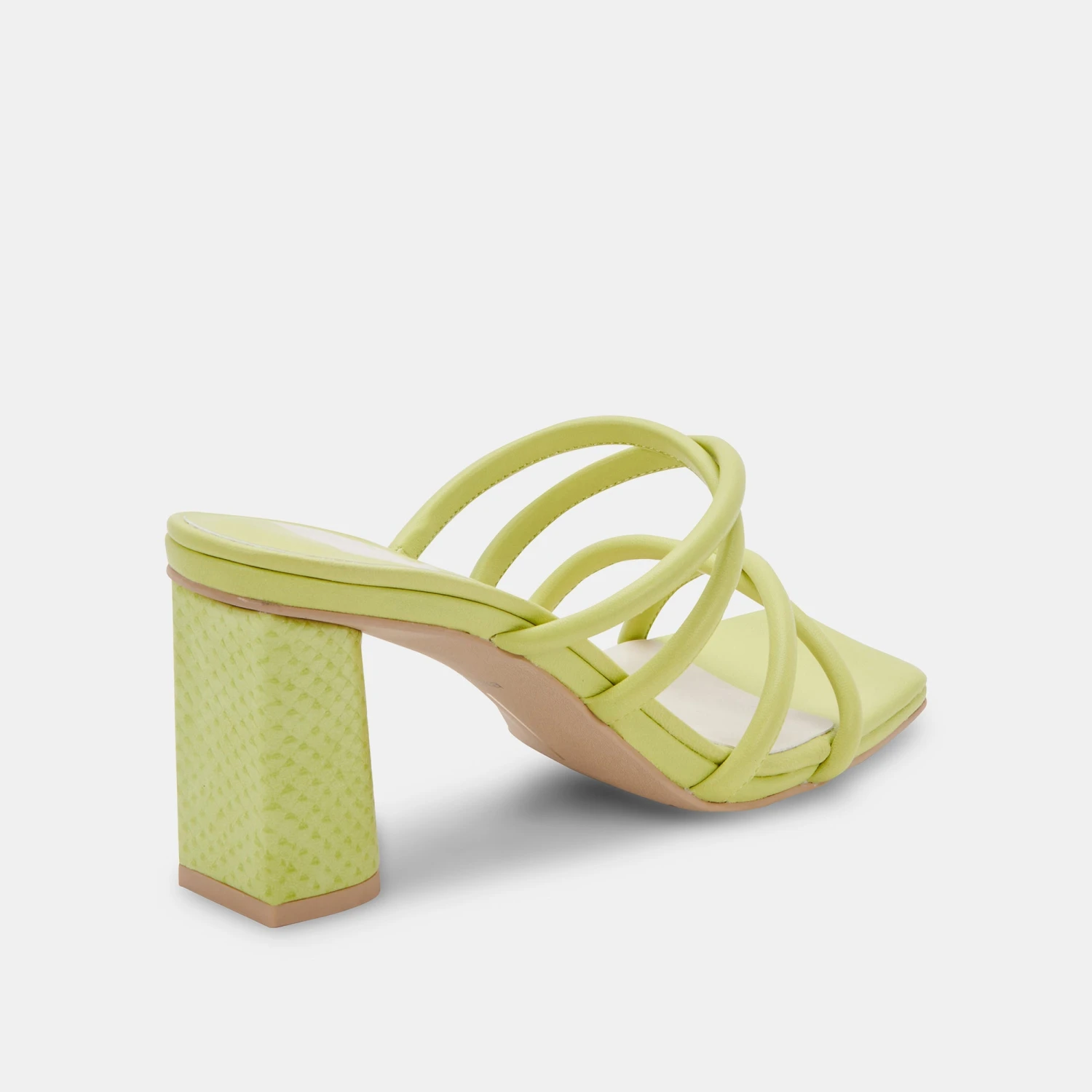 PATSI HEELS LIGHT GREEN LEATHER - Image 5