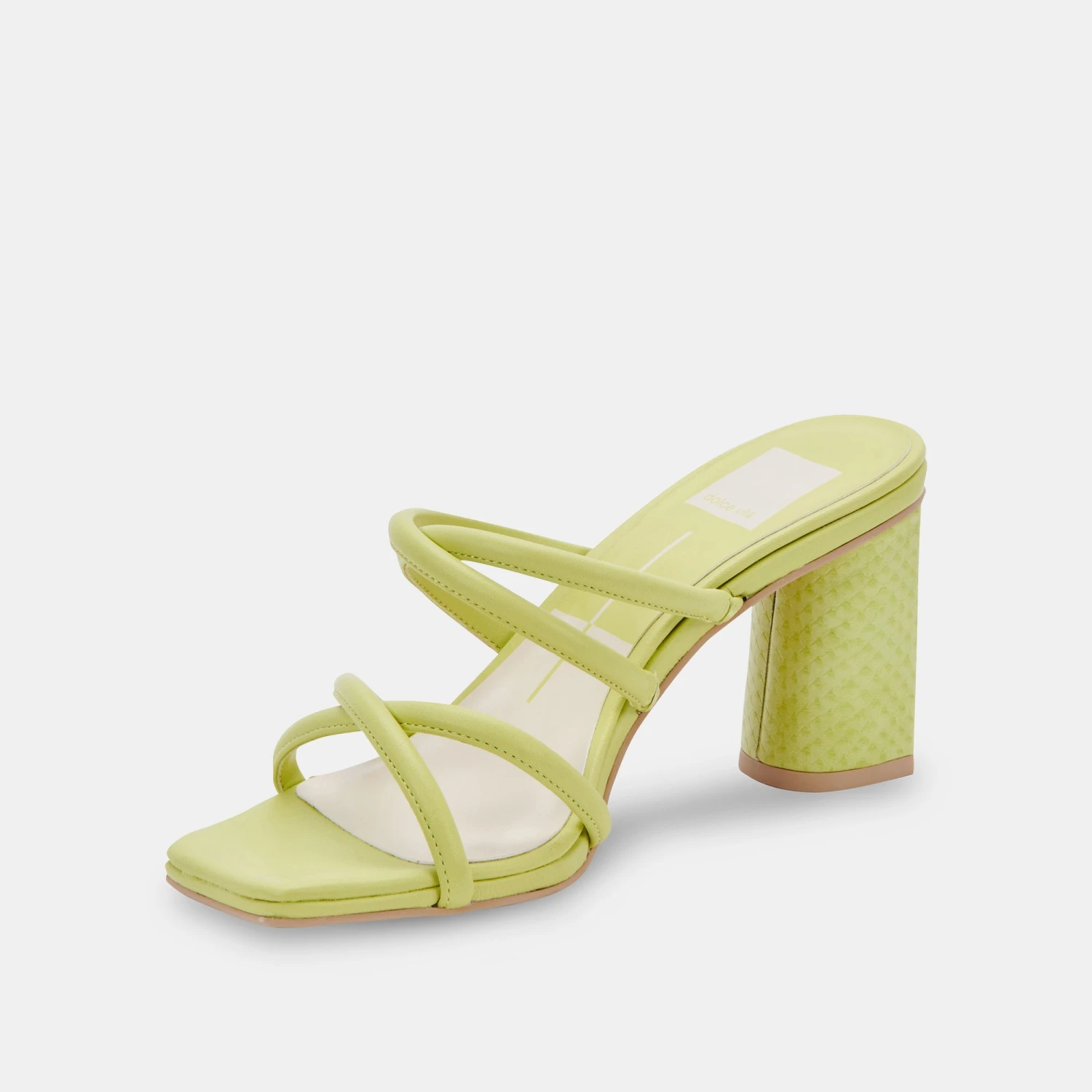 PATSI HEELS LIGHT GREEN LEATHER - Image 7