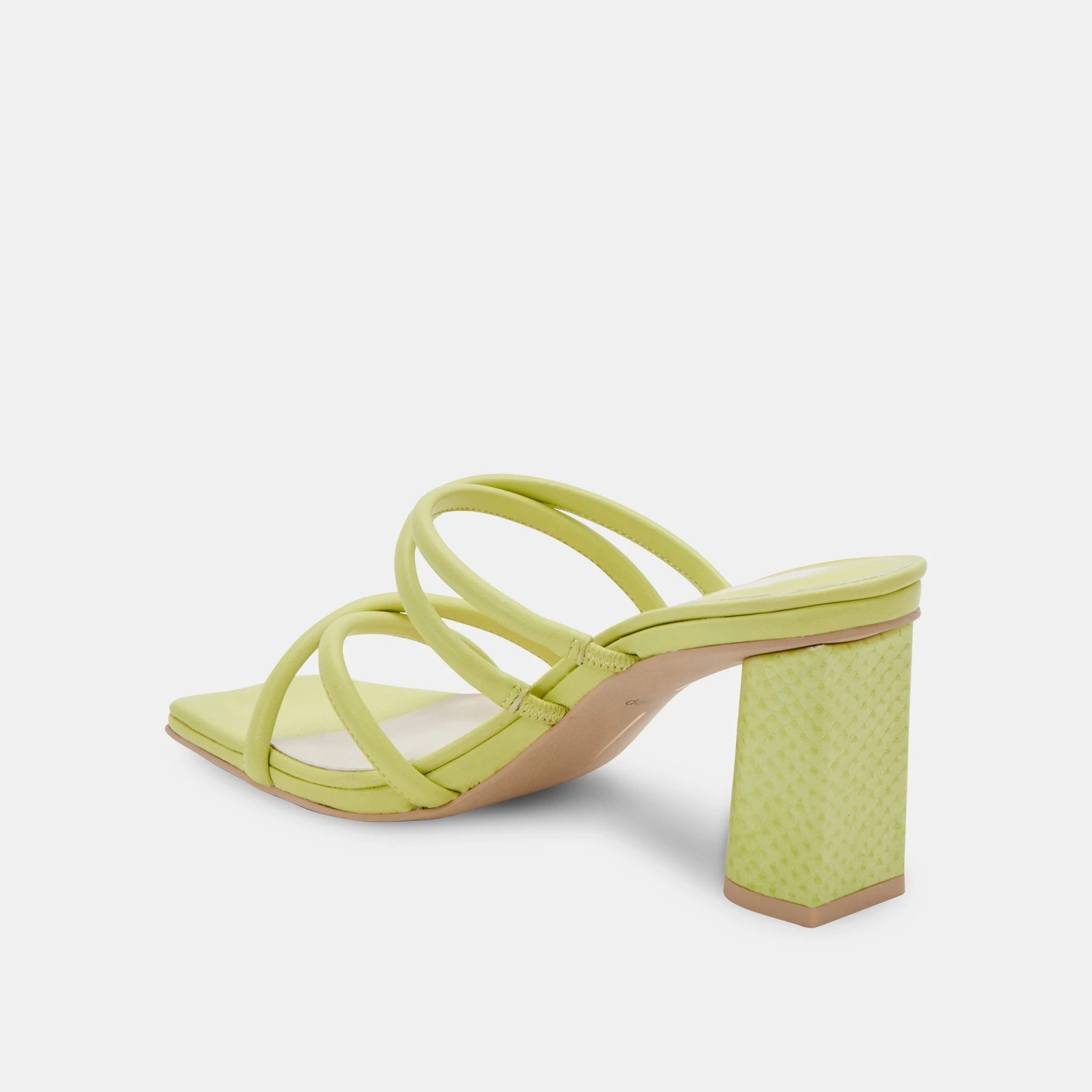 PATSI HEELS LIGHT GREEN LEATHER - Image 8