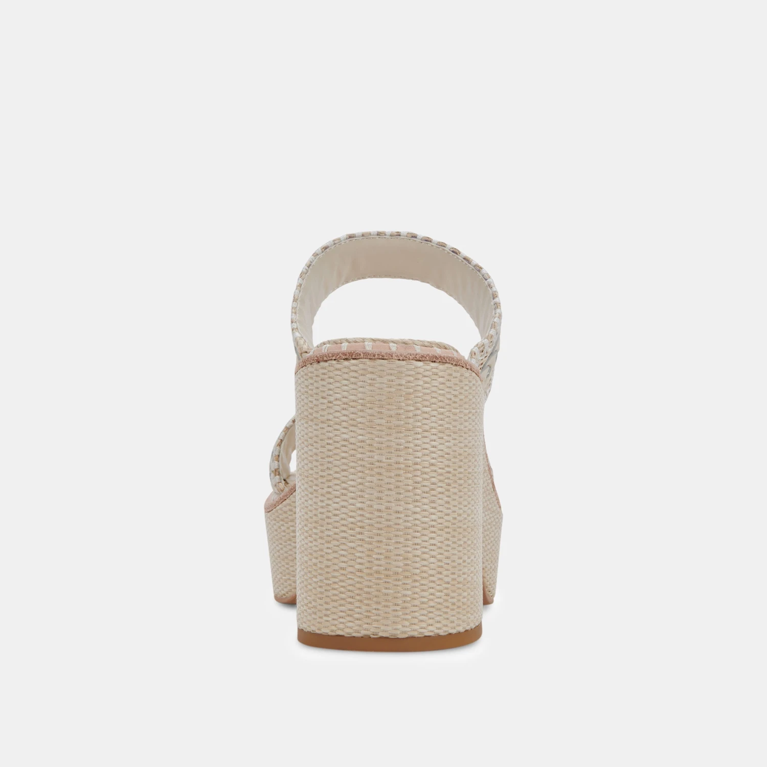 WHIM HEELS OATMEAL RAFFIA - Image 7