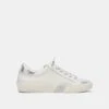 Dolce Vita ZINA SNEAKERS WHITE SILVER LEATHER