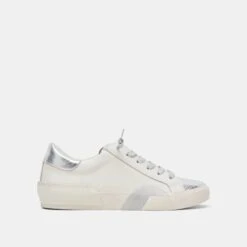 Dolce Vita ZINA SNEAKERS WHITE SILVER LEATHER
