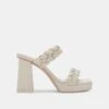 ASHBY HEELS IVORY STELLA
