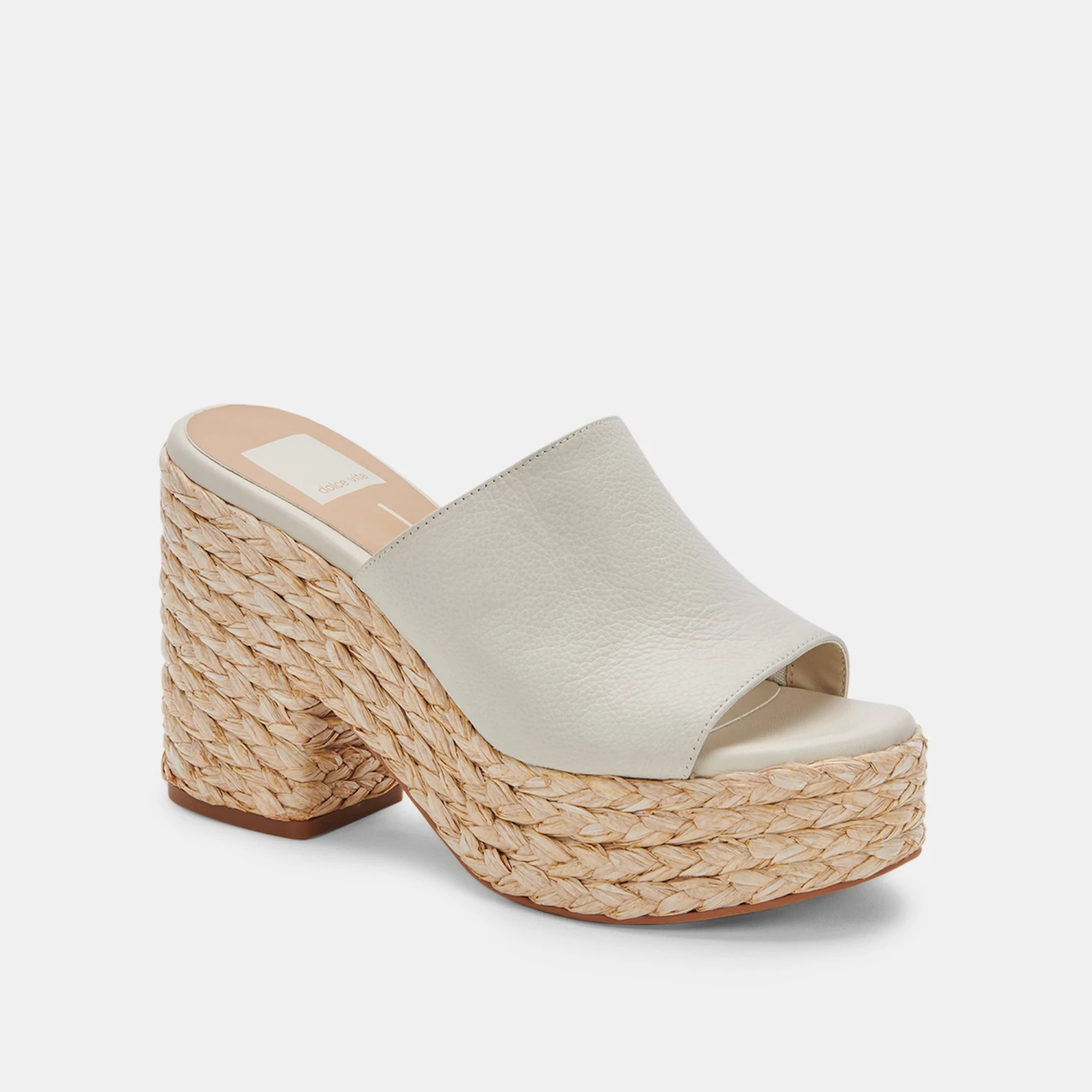 ELORA HEELS IVORY LEATHER - Image 3
