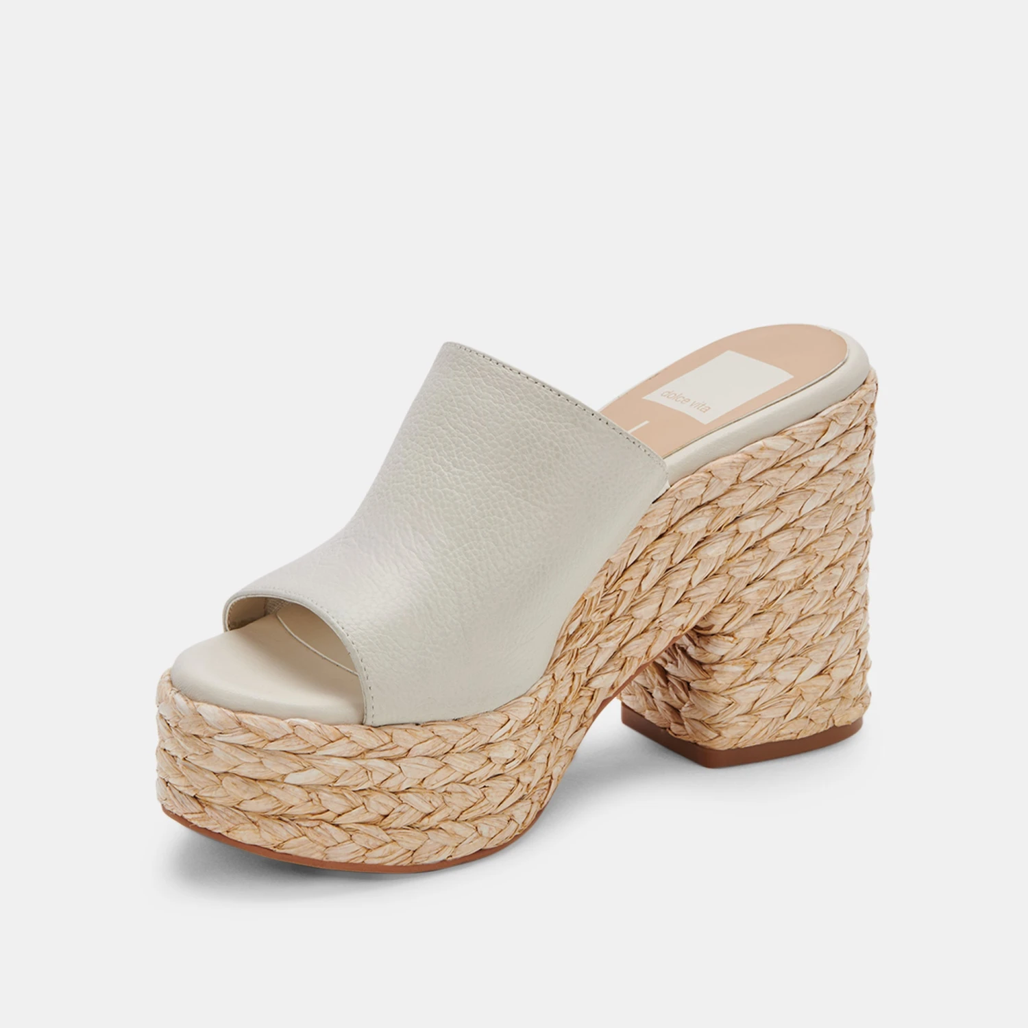 ELORA HEELS IVORY LEATHER - Image 5