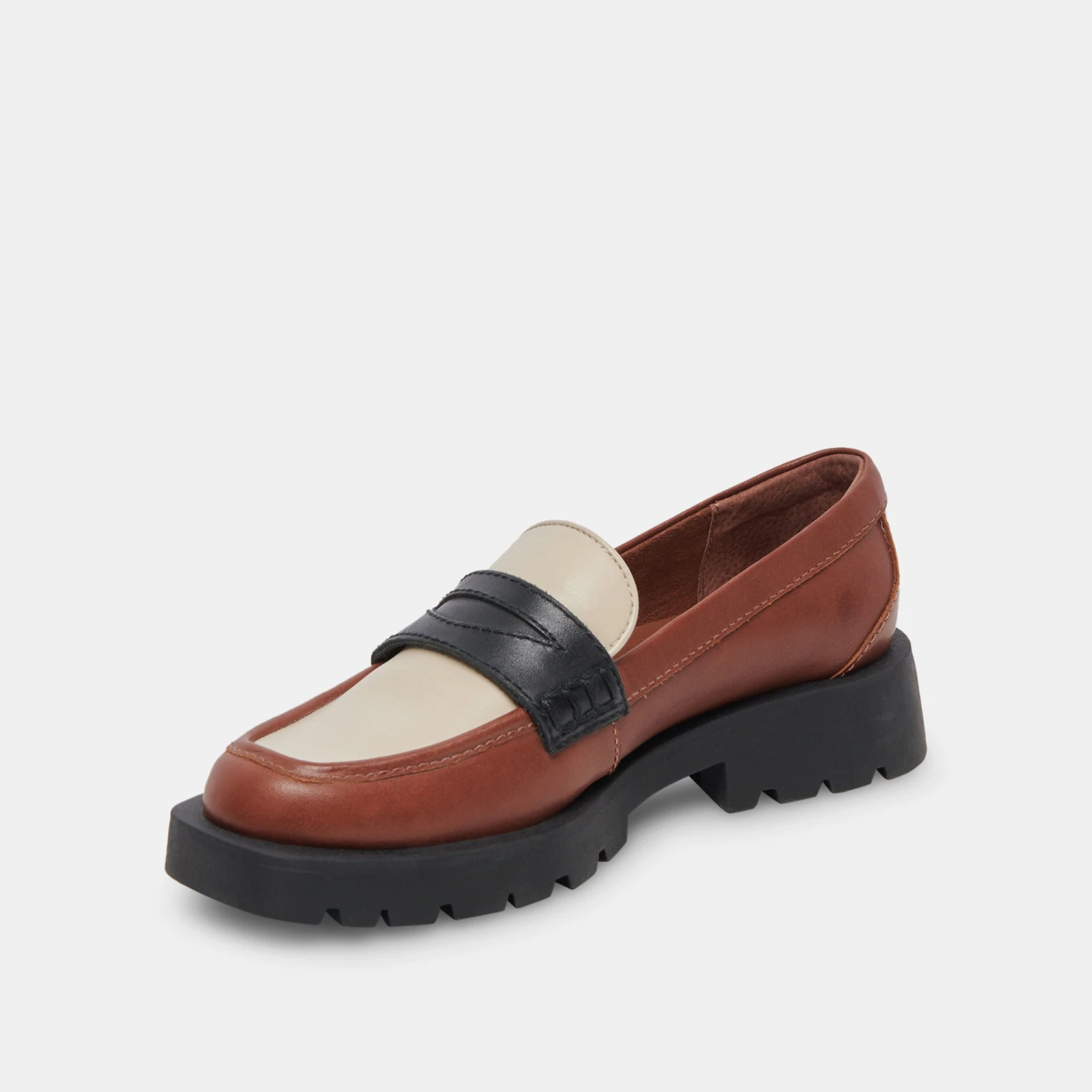 Dolce Vita ELIAS FLATS BROWN BLACK LEATHER - Image 8