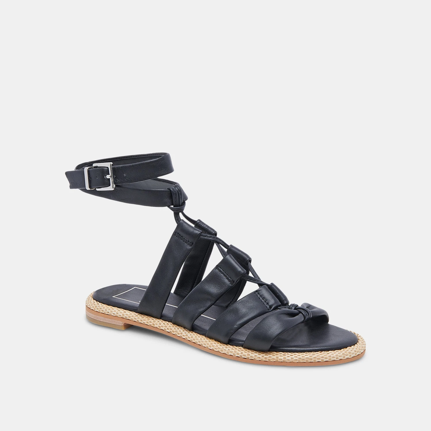 Dolce Vita ADISON SANDALS BLACK LEATHER - Image 2