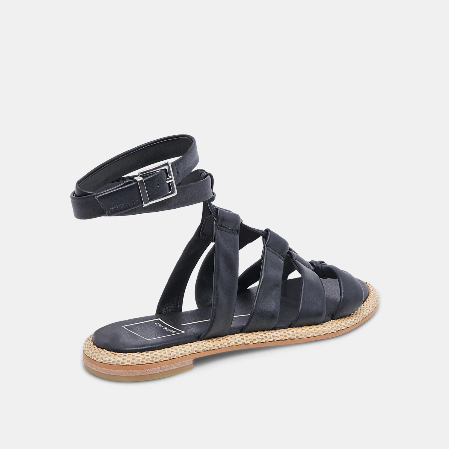 Dolce Vita ADISON SANDALS BLACK LEATHER - Image 3