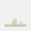 ADORE SANDALS IVORY LEATHER