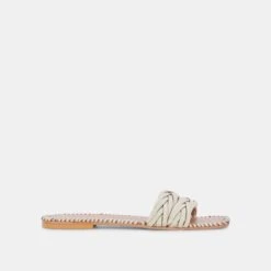 AVANNA SANDALS BONE LEATHER