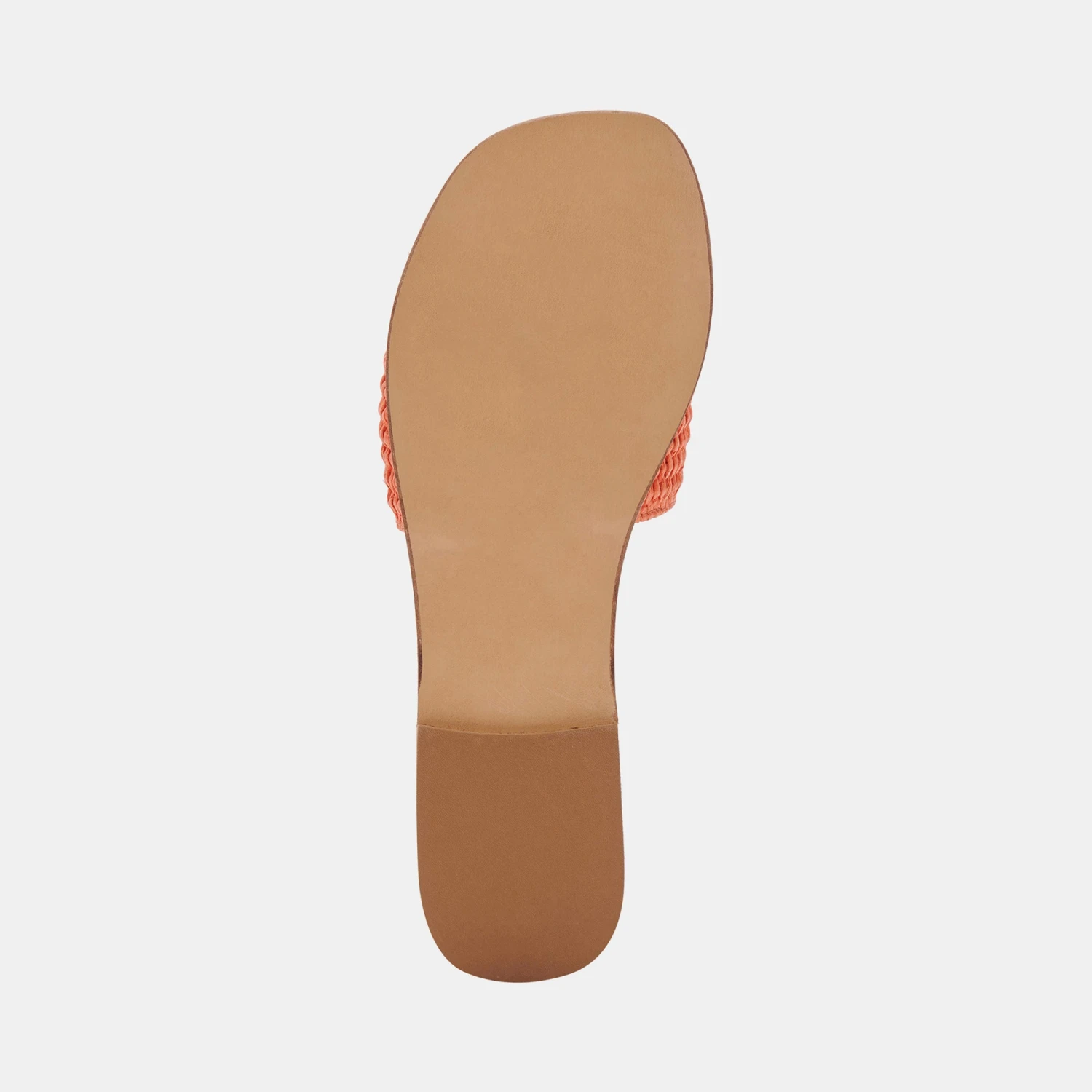 BELLE SANDALS ORANGE RAFFIA - Image 9