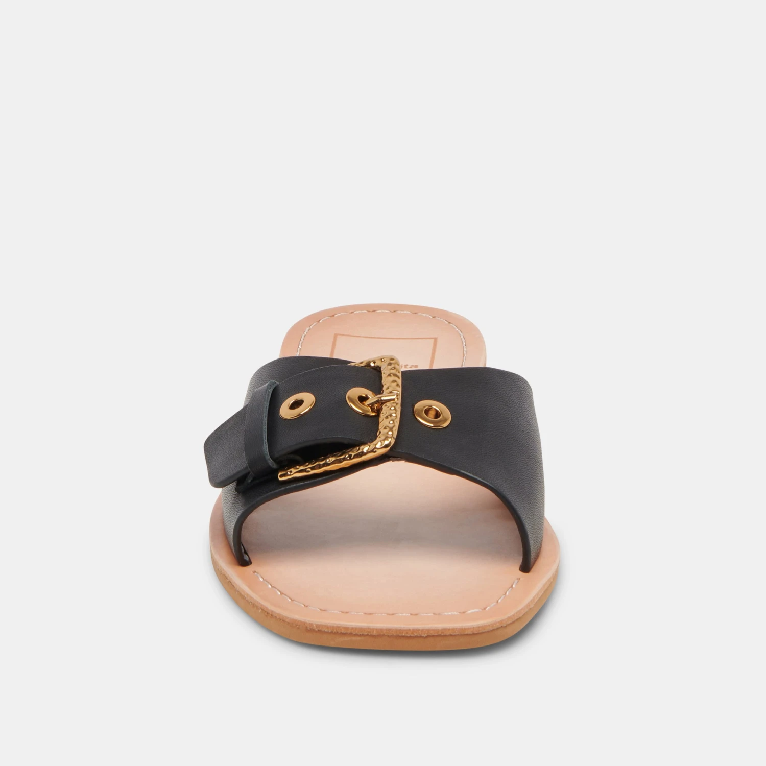 CABANA SANDALS BLACK LEATHER - Image 6