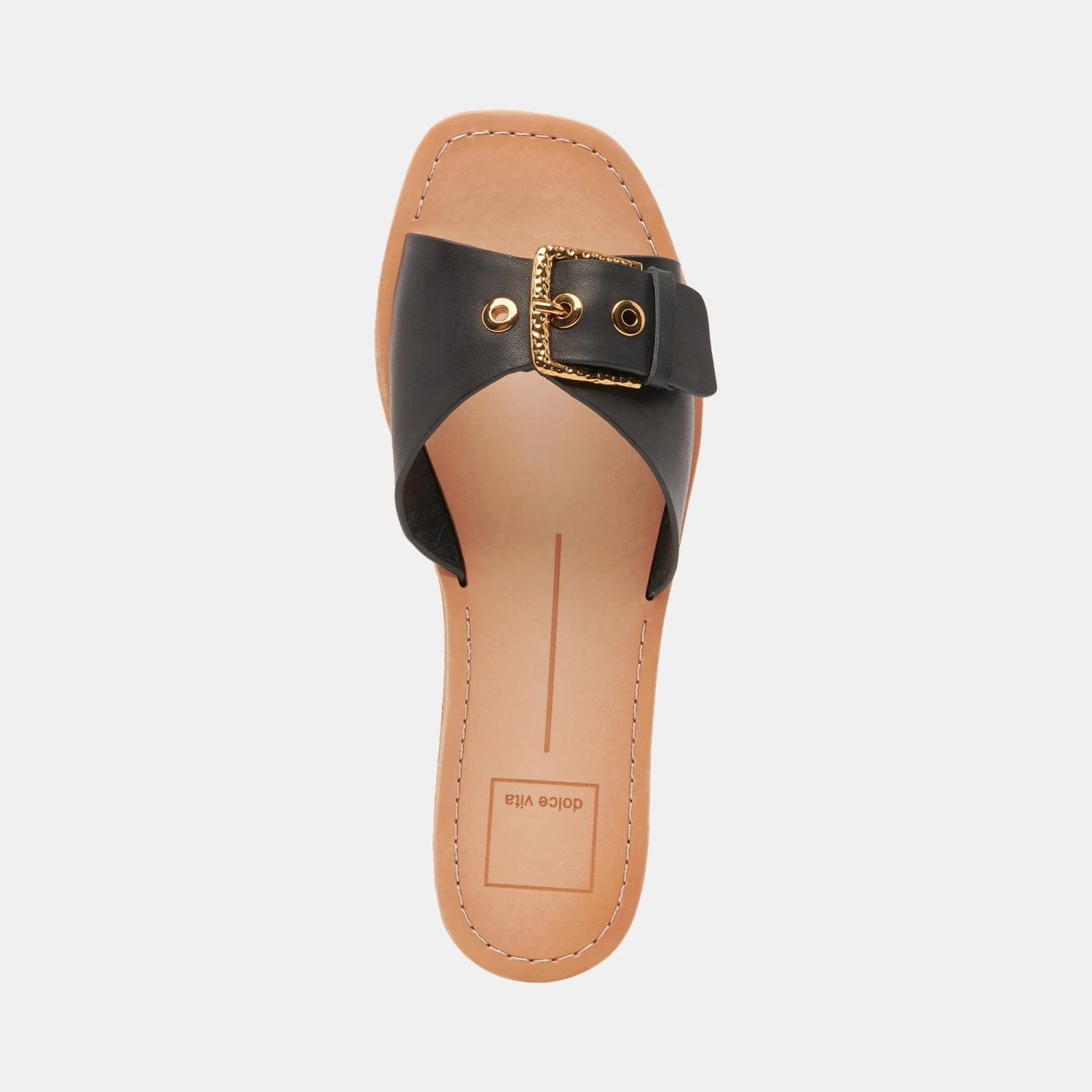 CABANA SANDALS BLACK LEATHER - Image 8