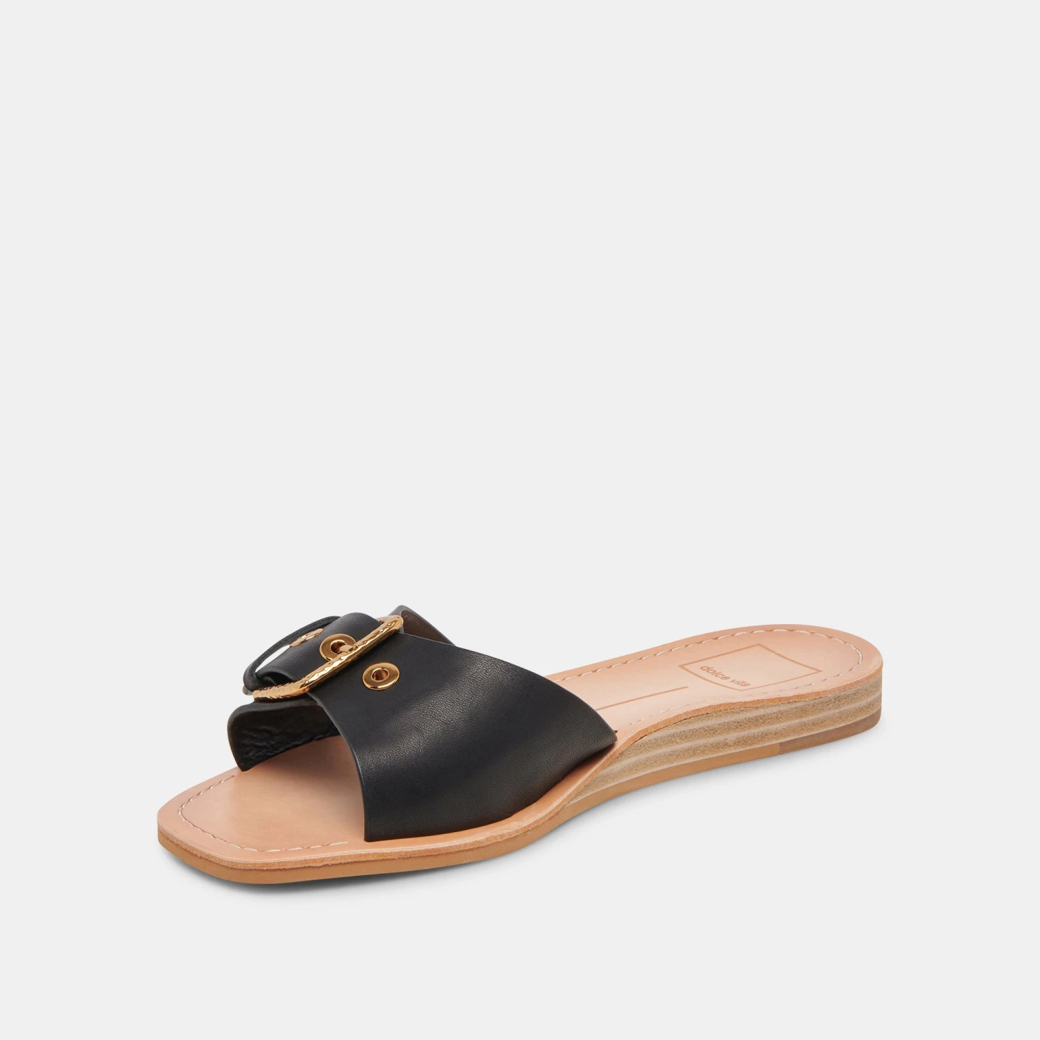 CABANA SANDALS BLACK LEATHER - Image 4
