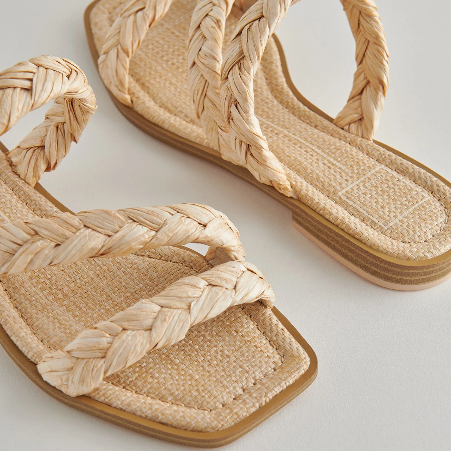 IMAN SANDALS LT NATURAL RAFFIA - Image 5