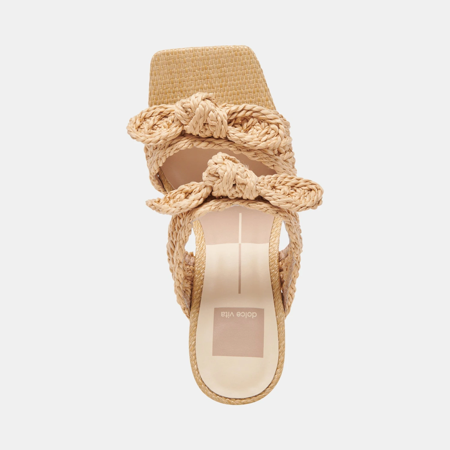 Dolce Vita NIYAH HEELS LT NATURAL RAFFIA - Image 10