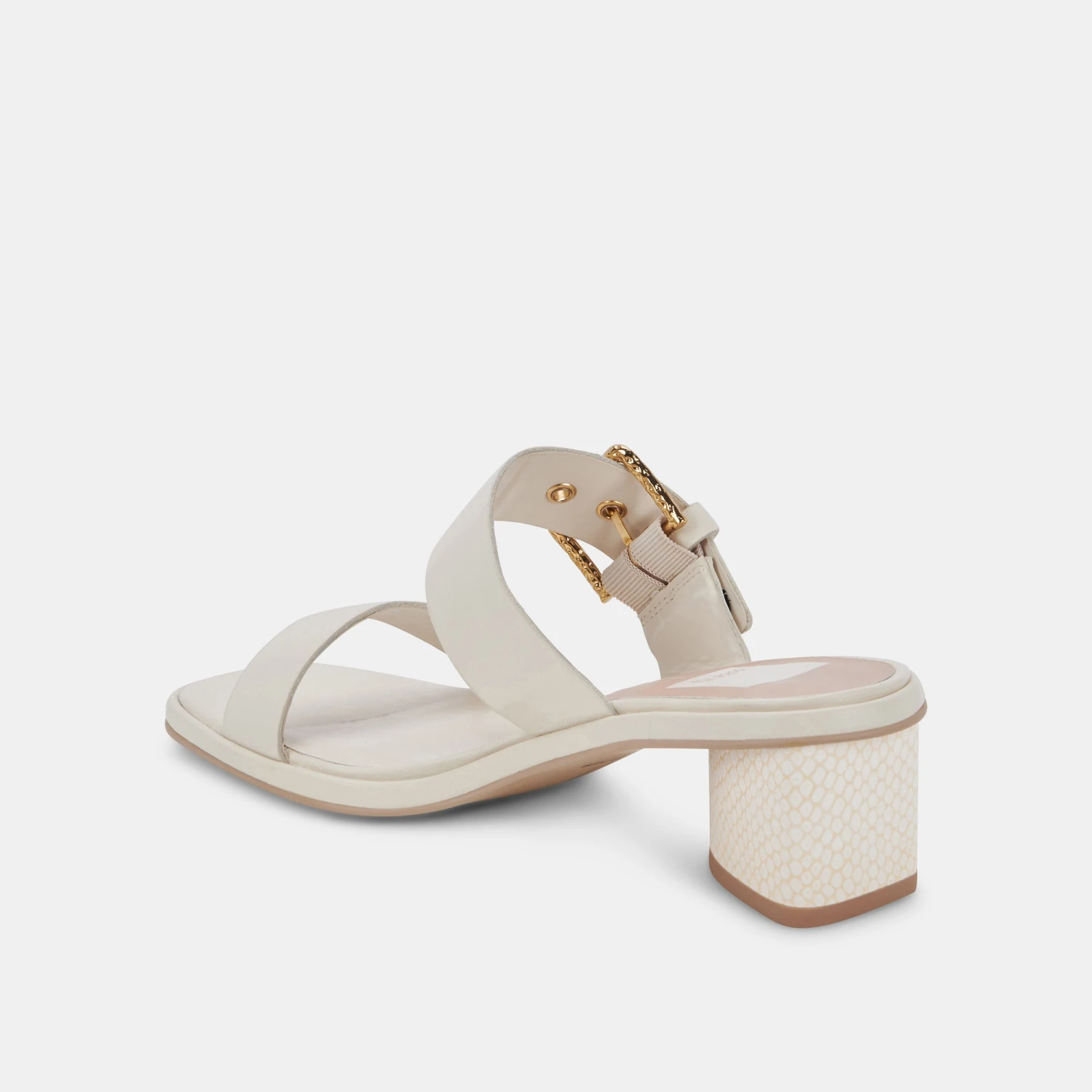 RIVA SANDALS IVORY LEATHER - Image 9
