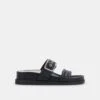 SHAILA SANDALS BLACK LEATHER