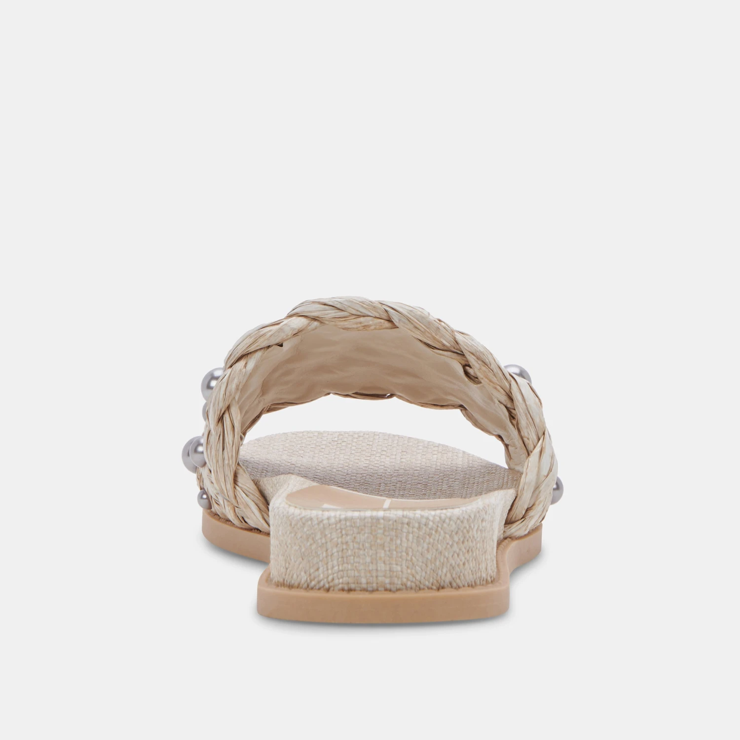 GRAZIE PEARL SANDALS OATMEAL RAFFIA - Image 9