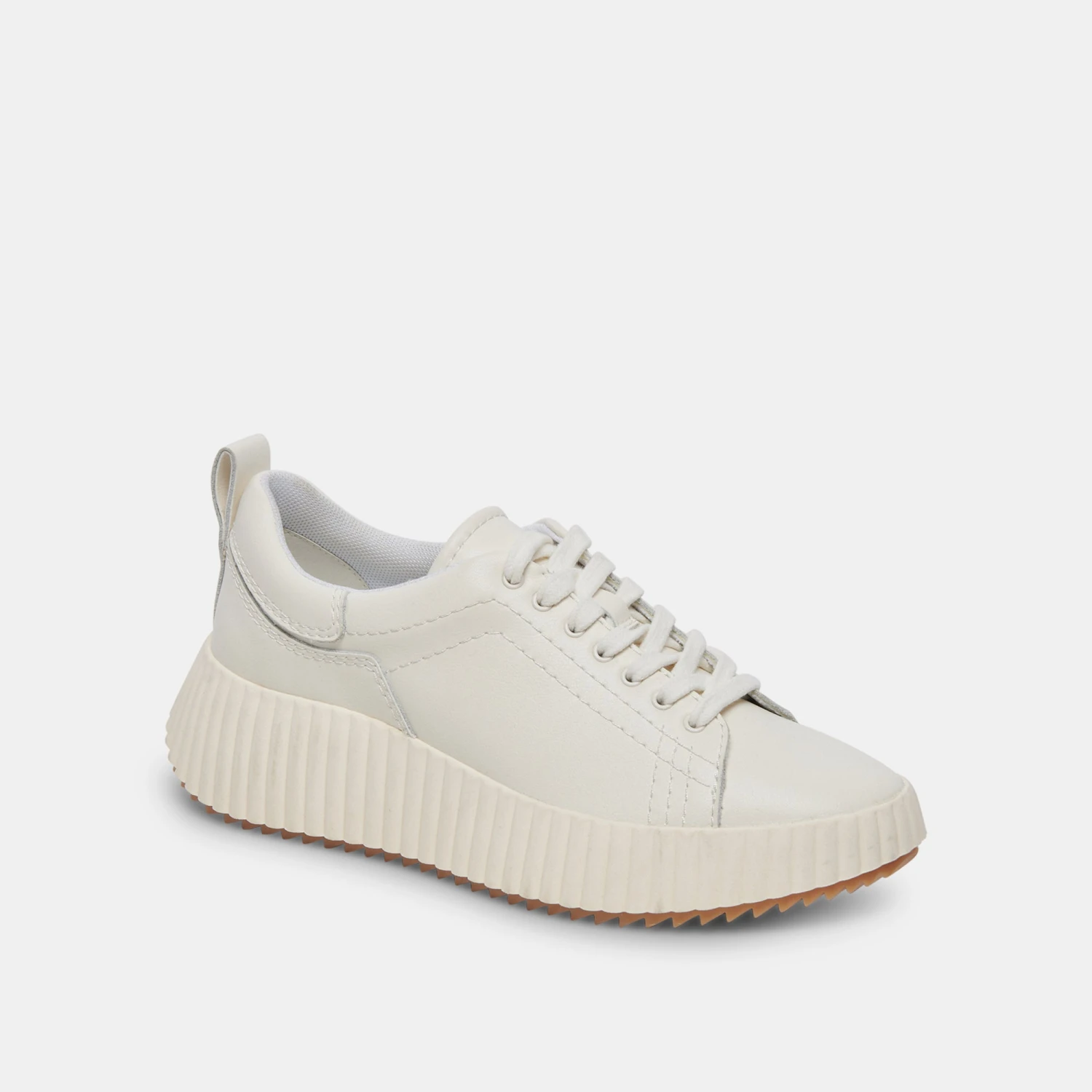 Dolce Vita DEVOTE SNEAKERS WHITE LEATHER - Image 3