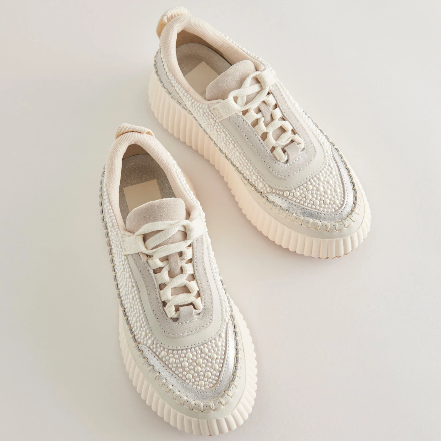 Dolce Vita DOLEN PEARL SNEAKERS VANILLA PEARLS - Image 6