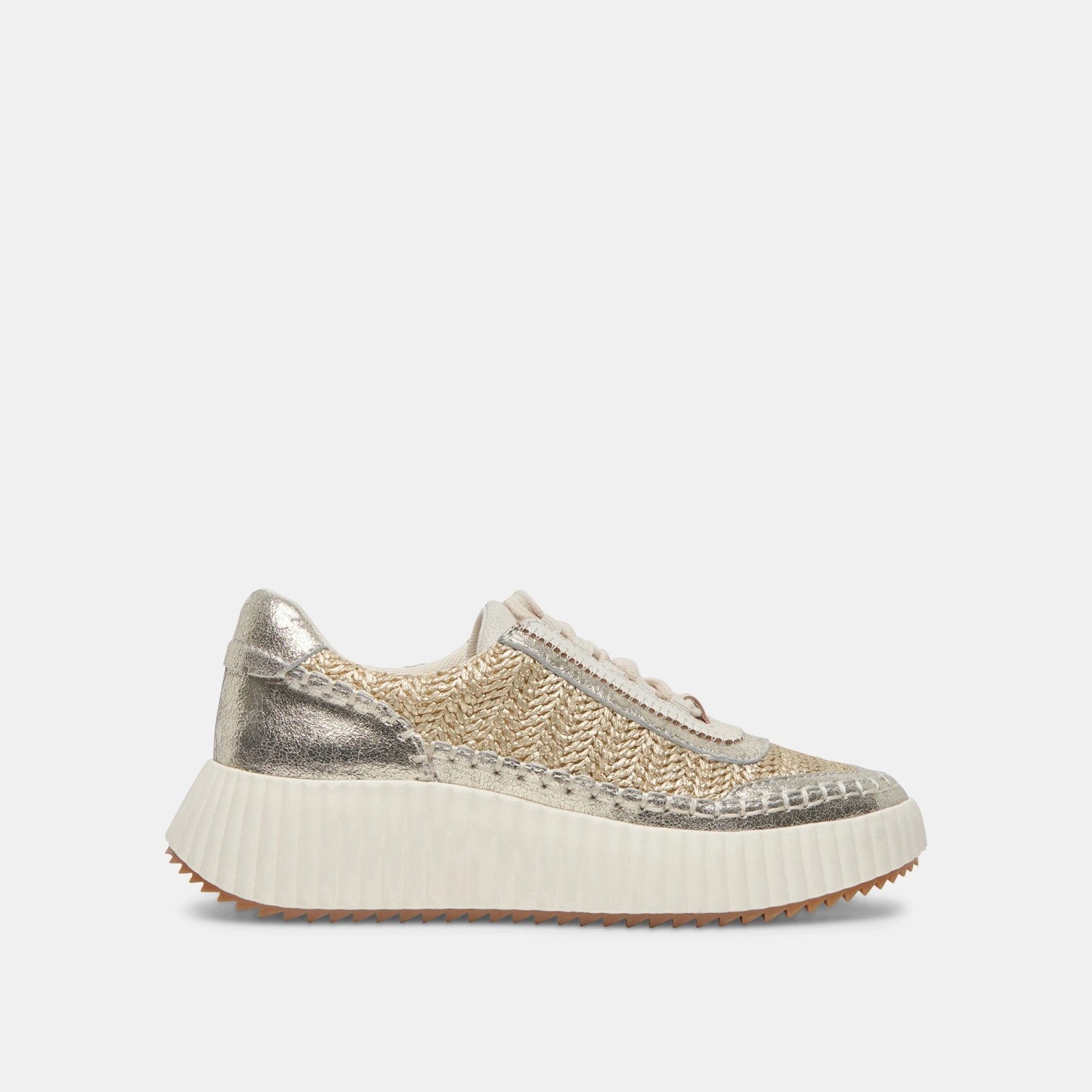 Dolce Vita DOLEN SNEAKERS GOLD KNIT - Image 2