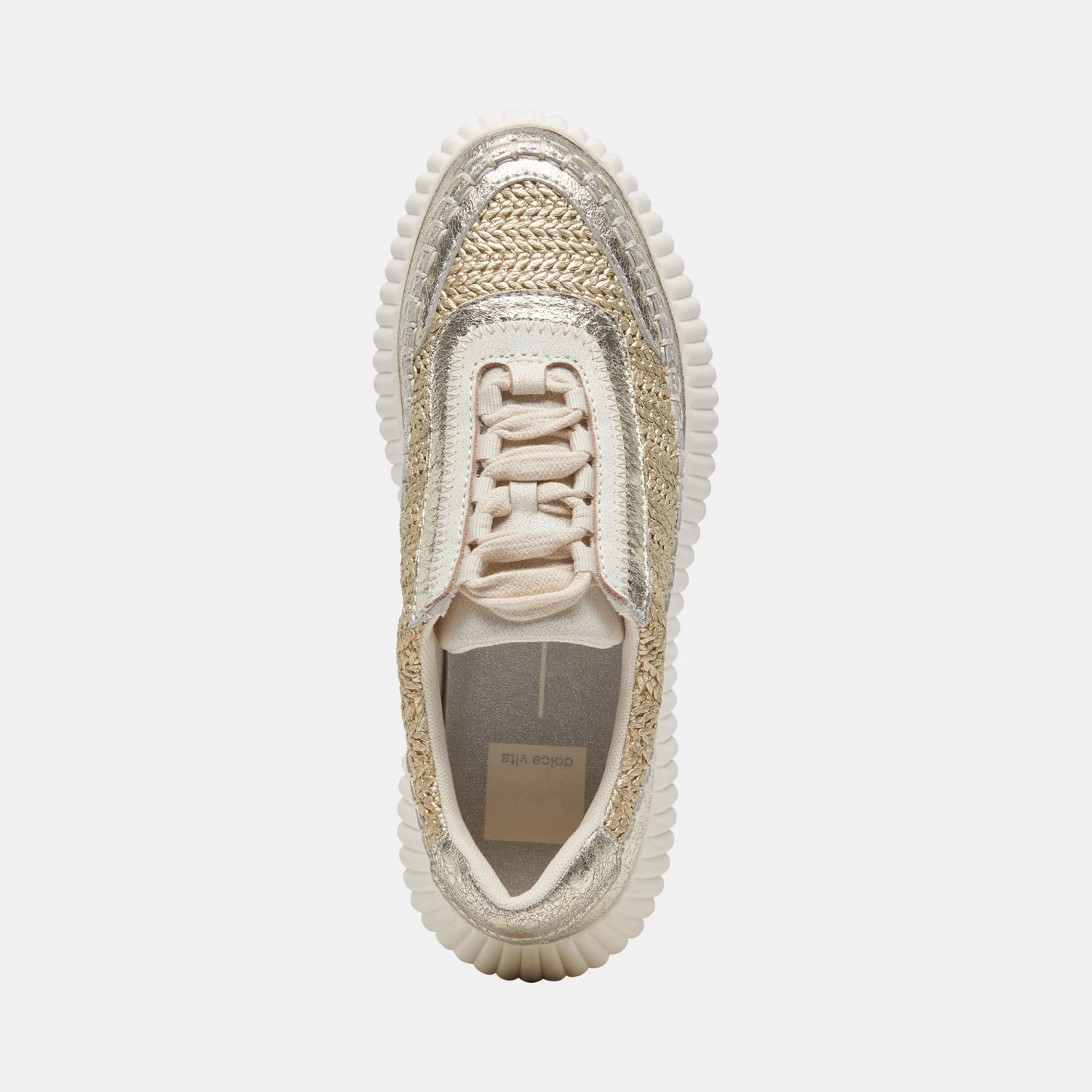 Dolce Vita DOLEN SNEAKERS GOLD KNIT - Image 14