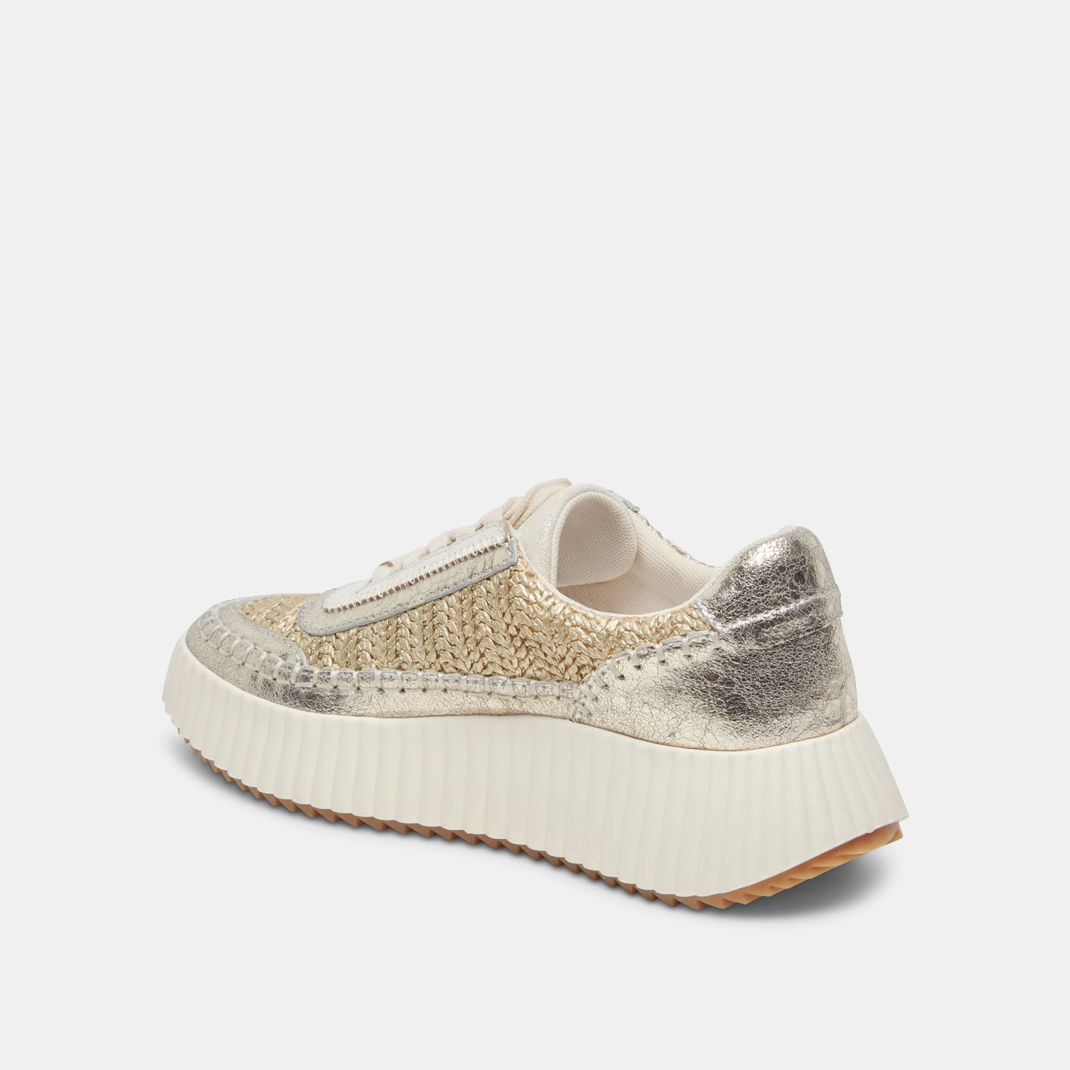 Dolce Vita DOLEN SNEAKERS GOLD KNIT - Image 11