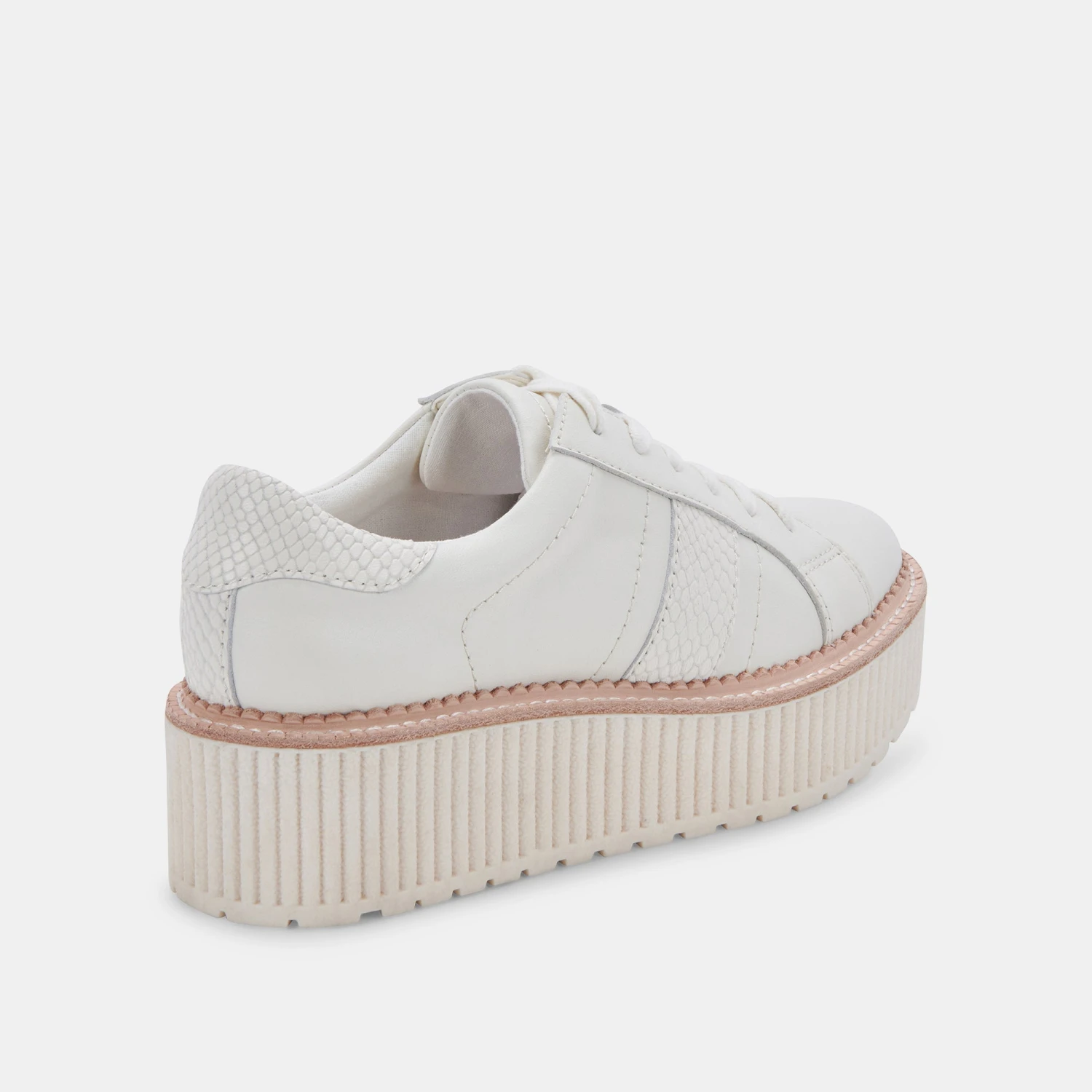 TIGER SNEAKERS WHITE LEATHER - Image 5