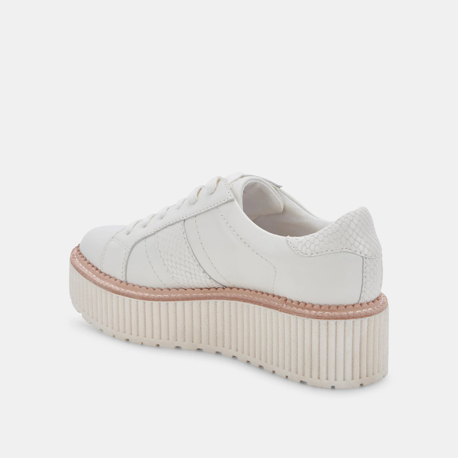 TIGER SNEAKERS WHITE LEATHER - Image 9