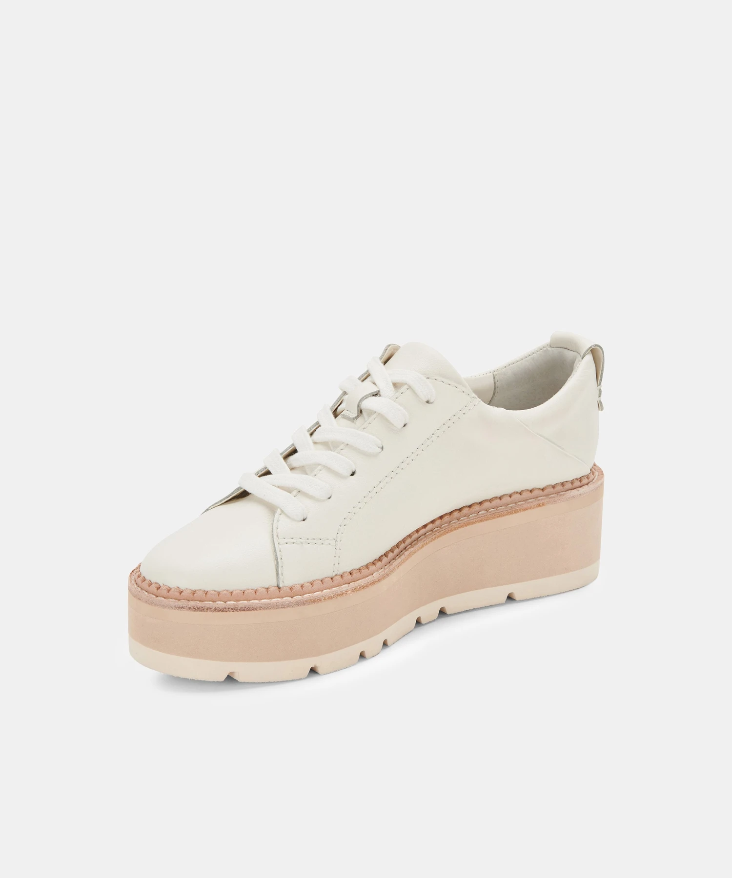 TOYAH SNEAKERS WHITE LEATHER - Image 6