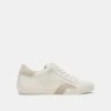 Dolce Vita ZINA 360 SNEAKERS WHITE NATURAL RECYCLED LEATHER