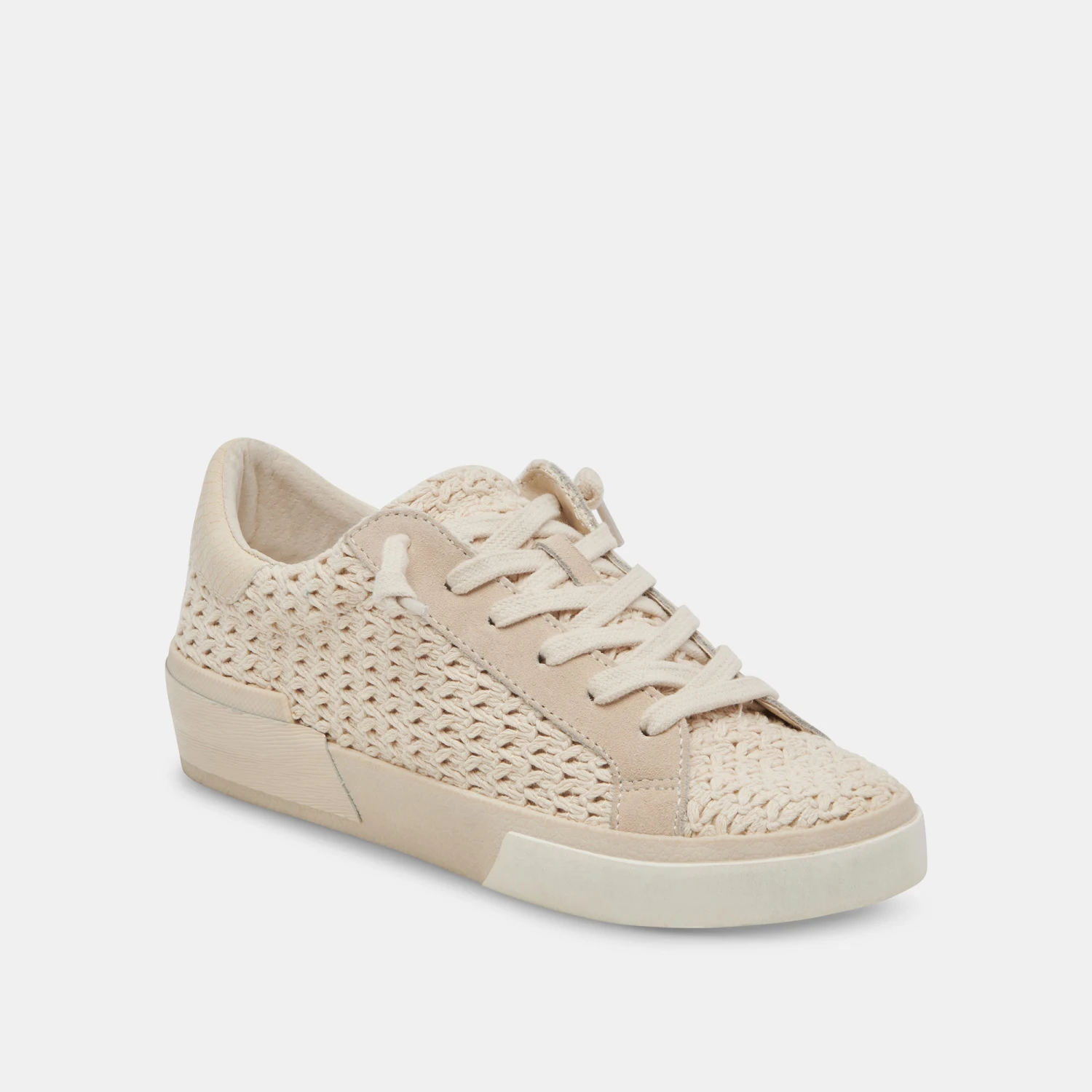 Dolce Vita ZINA CROCHET SNEAKERS SANDSTONE CROCHET - Image 7
