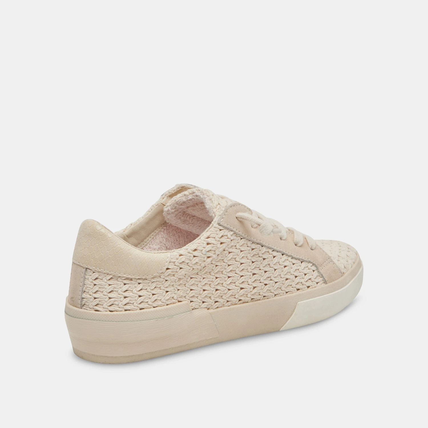 Dolce Vita ZINA CROCHET SNEAKERS SANDSTONE CROCHET - Image 8