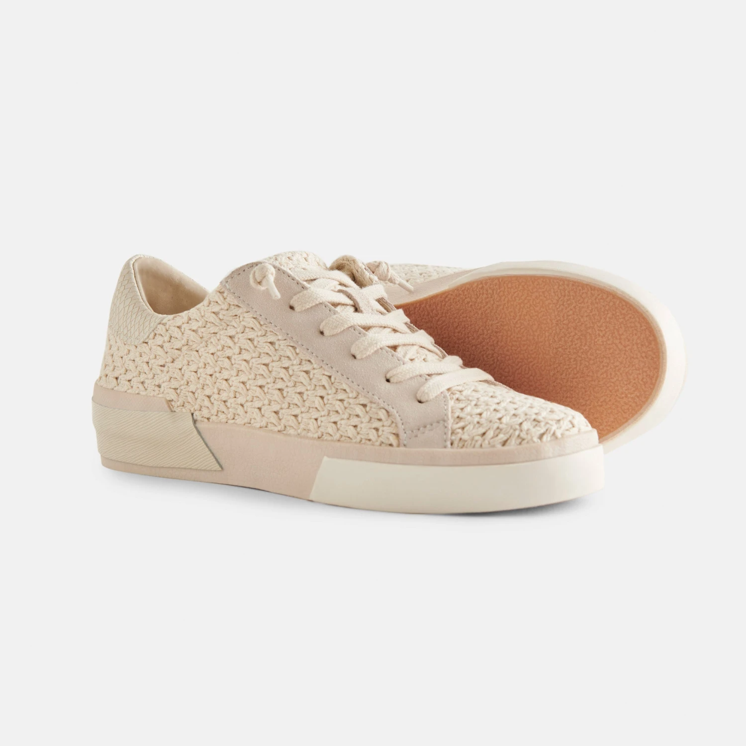 Dolce Vita ZINA CROCHET SNEAKERS SANDSTONE CROCHET - Image 5