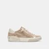 Dolce Vita ZINA CRYSTAL SNEAKERS GOLD SUEDE