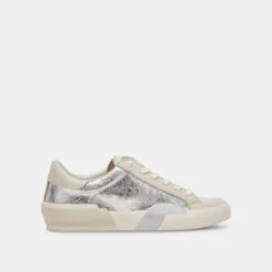 Dolce Vita ZINA SNEAKERS CHROME DISTRESSED LEATHER