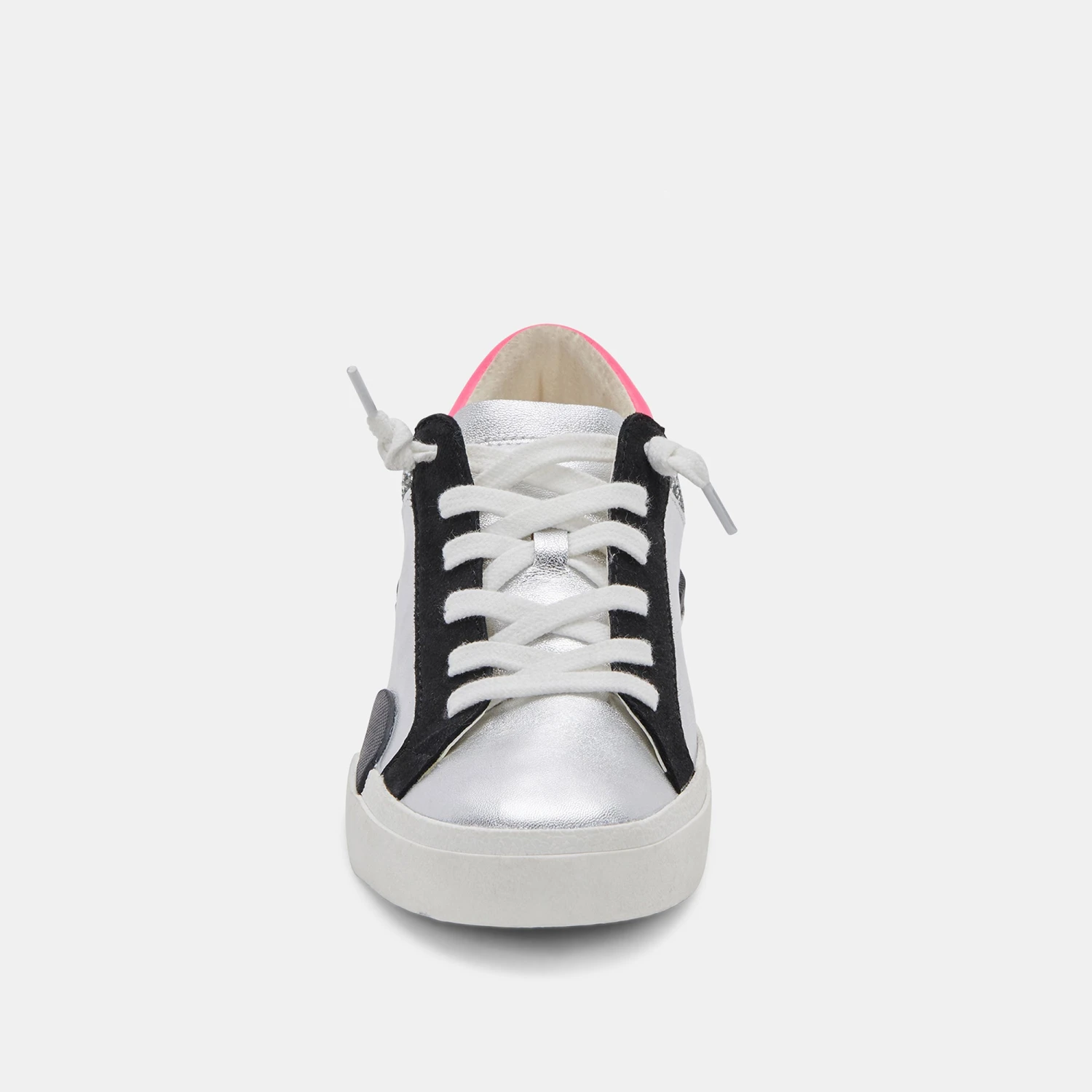 ZINA SNEAKERS DK SILVER LEATHER - Image 7